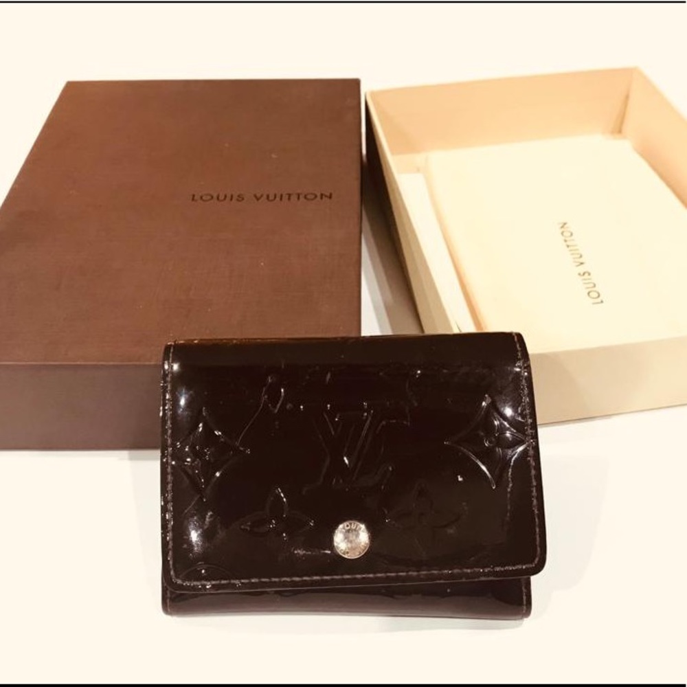 LOUIS VUITTON Monogram small wallet/card holder